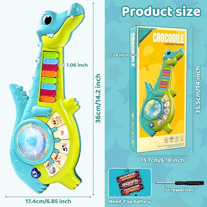 Baby musical toy gift for 1 year old toddler learning toy with lights and sounds