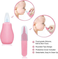 Nasal aspirator for babies to gently clear nasal passages and relieve congestion