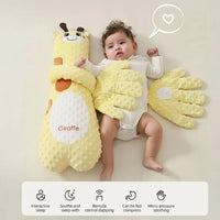 Full-length baby patting companion pillow