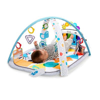 Baby playing gym mat with toys interactive learning mat for infants
