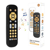 Baby remote control toy light up musical learning toy for infants 6 to 12 months
