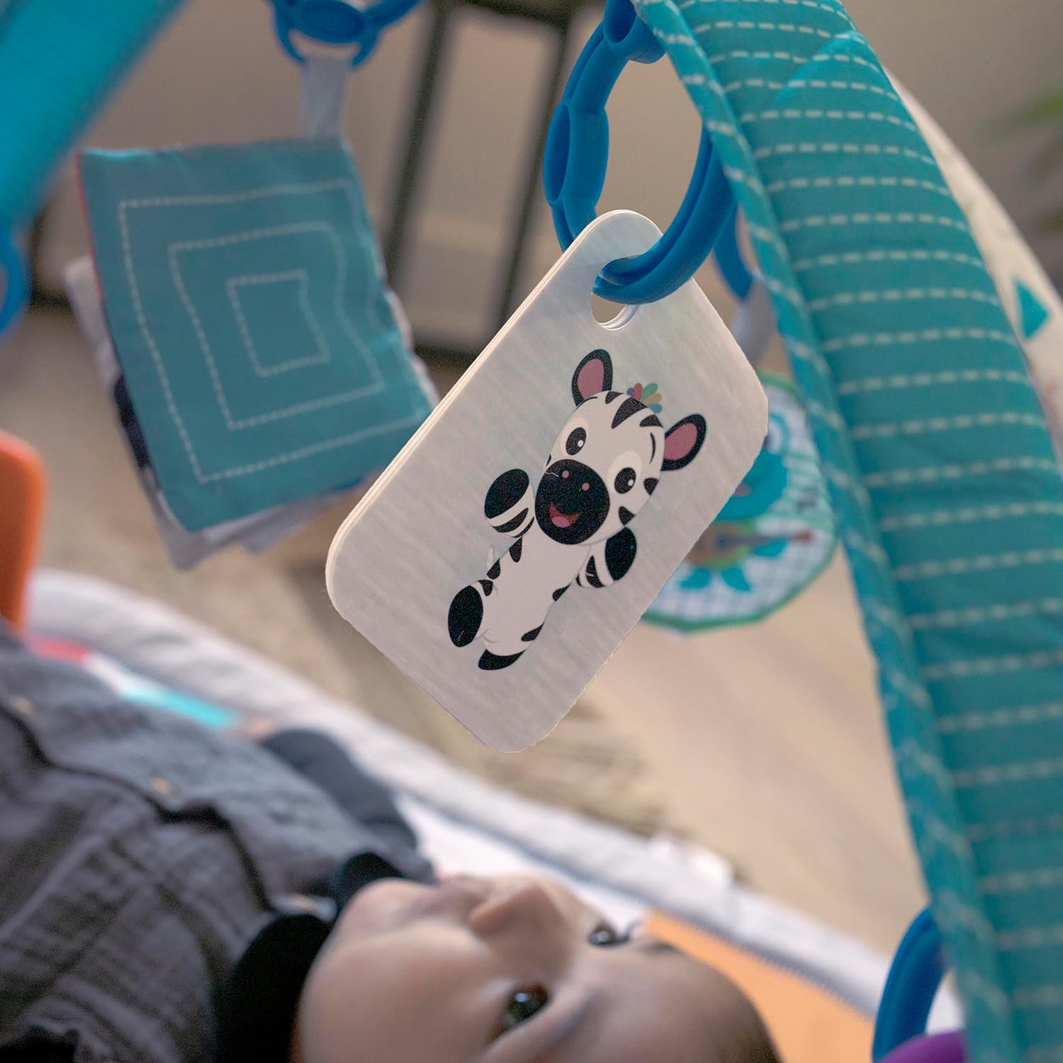 Baby sensory play gym learning toy musical activity mat for infants early development