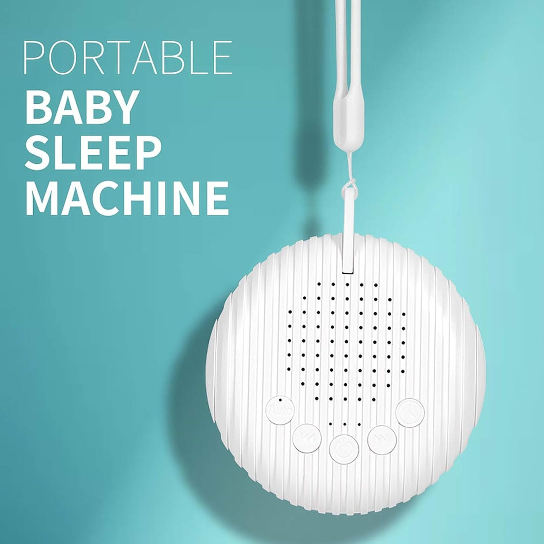 Baby sound machine with 10 soothing sound options