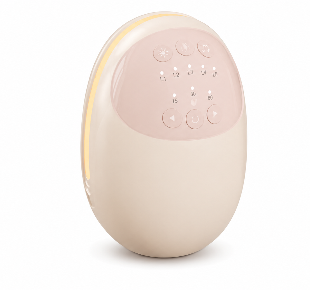 Baby sound machine battery compartment view