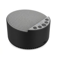 Detailed view of the volume and mode selection buttons on the sound device