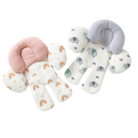 Baby stroller and high chair cushion with spring support for infants