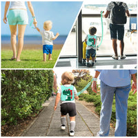 Baby walking harness with parent support handle design
