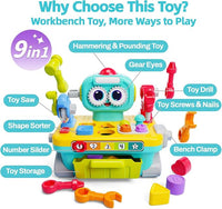 Baby tool set designed for hands-on exploration and imaginative play.
