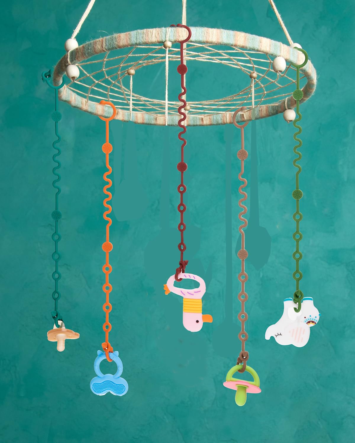 baby toy leash holder for car seat and stroller use