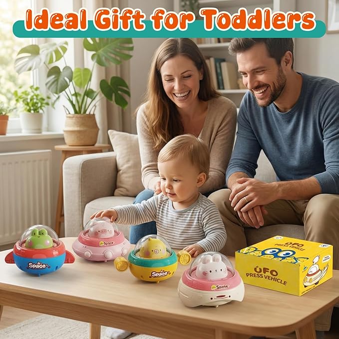 Baby travel toy animal car set for toddlers