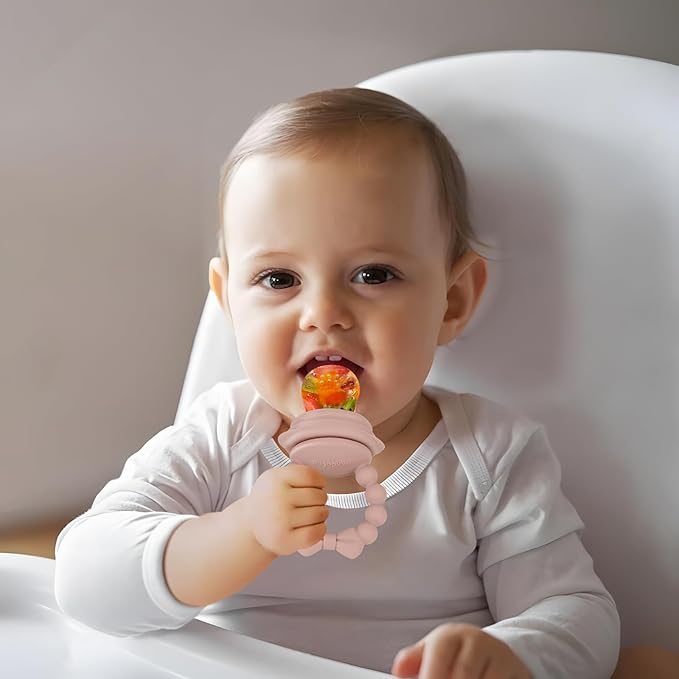 Baby Weaning Self Feeding Fruit Feeder Set