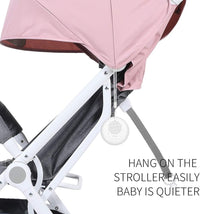 Baby white noise machine with sound and volume controls
