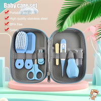 Baby nail cutting essentials with scissors clipper and file for routine care