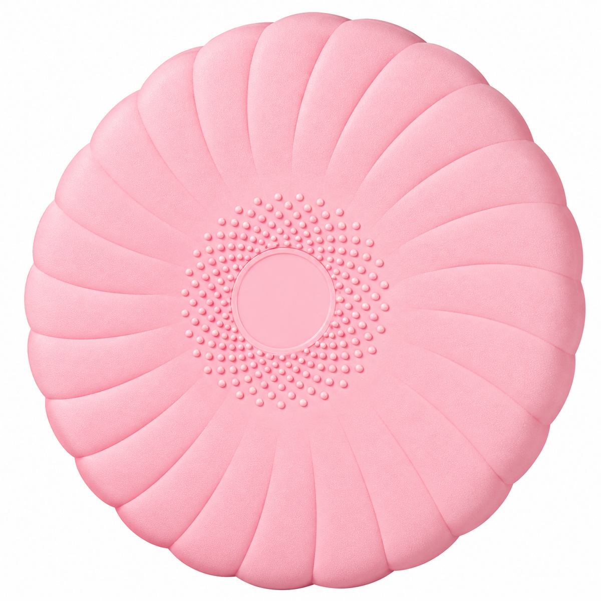 Inflatable wobble cushion for balance board exercises and home fitness training.