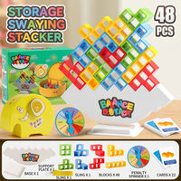 Balance stacking game for family fun and party games