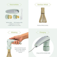 Bamboo inspired electric whisk tool