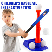 Baseball practice toy for kids outdoor play