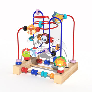 Beaded Building Blocks Baby Educational Montessori Toy