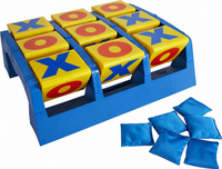 Bean bag toss tic tac toe game for kids family fun