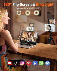 Camera with beauty mode for enhanced selfie photography