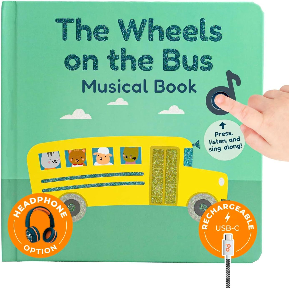  Bedtime music book for babies and toddlers with soothing lullaby sounds