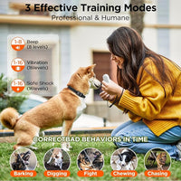 Dog Training Collar with Beep and Vibration Settings