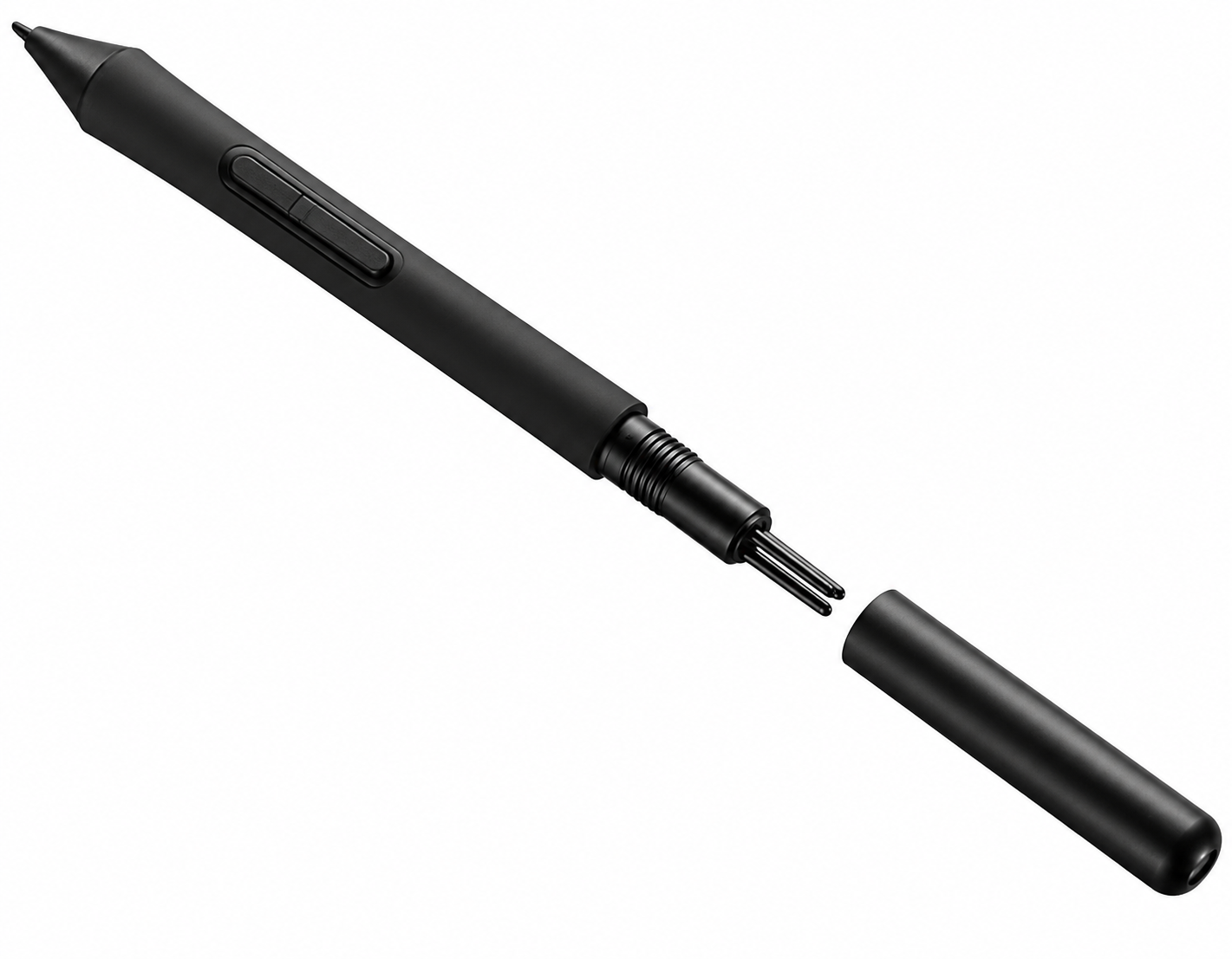 Small drawing tablet connected to PC for creative work