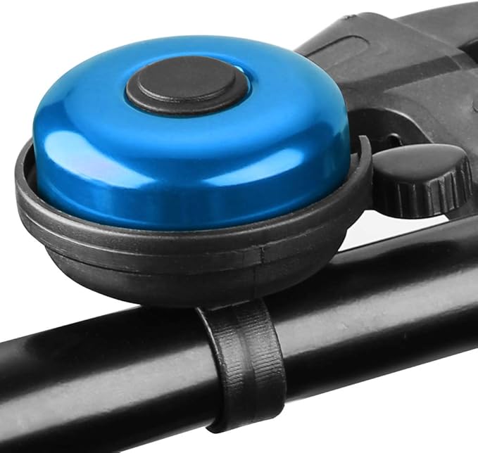 Bicycle handlebar bell for adults and kids with easy mounting