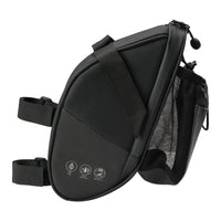 Bicycle tail bag with rear seat storage design