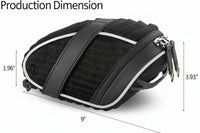 Bicycle under seat storage bag with durable design for everyday cycling