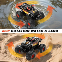 Big wheel remote control car with stunt design