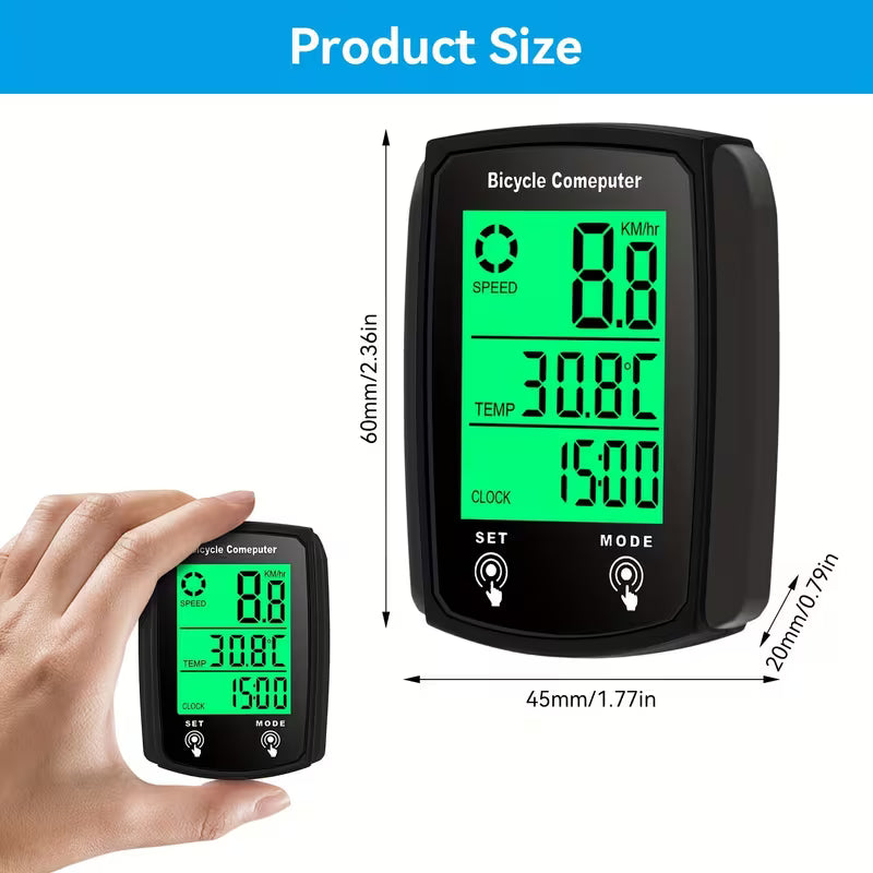 Bike Odometer Device for Distance and Speed Tracking
