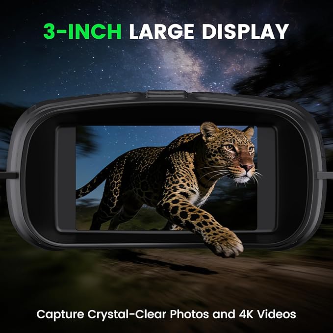 4K Video Recording Digital Binoculars