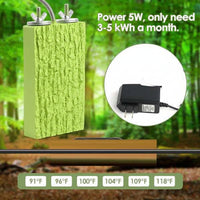 Bird Cage Heater with Heated Perch Design for Small Birds