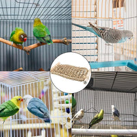 Bird Chew Ladder Toy Natural Seagrass for Conure Cockatiel and Budgie