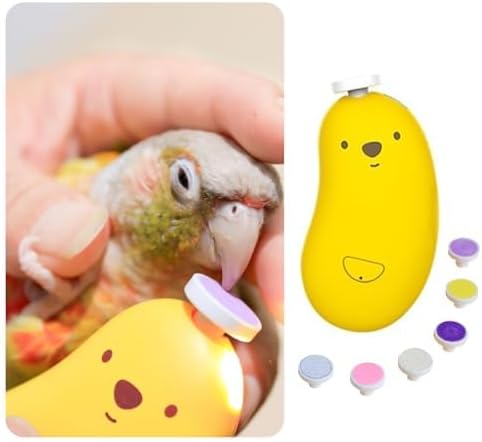 Bird Nail Grinder for Parrots and Small Birds, Safe and Quiet Operation