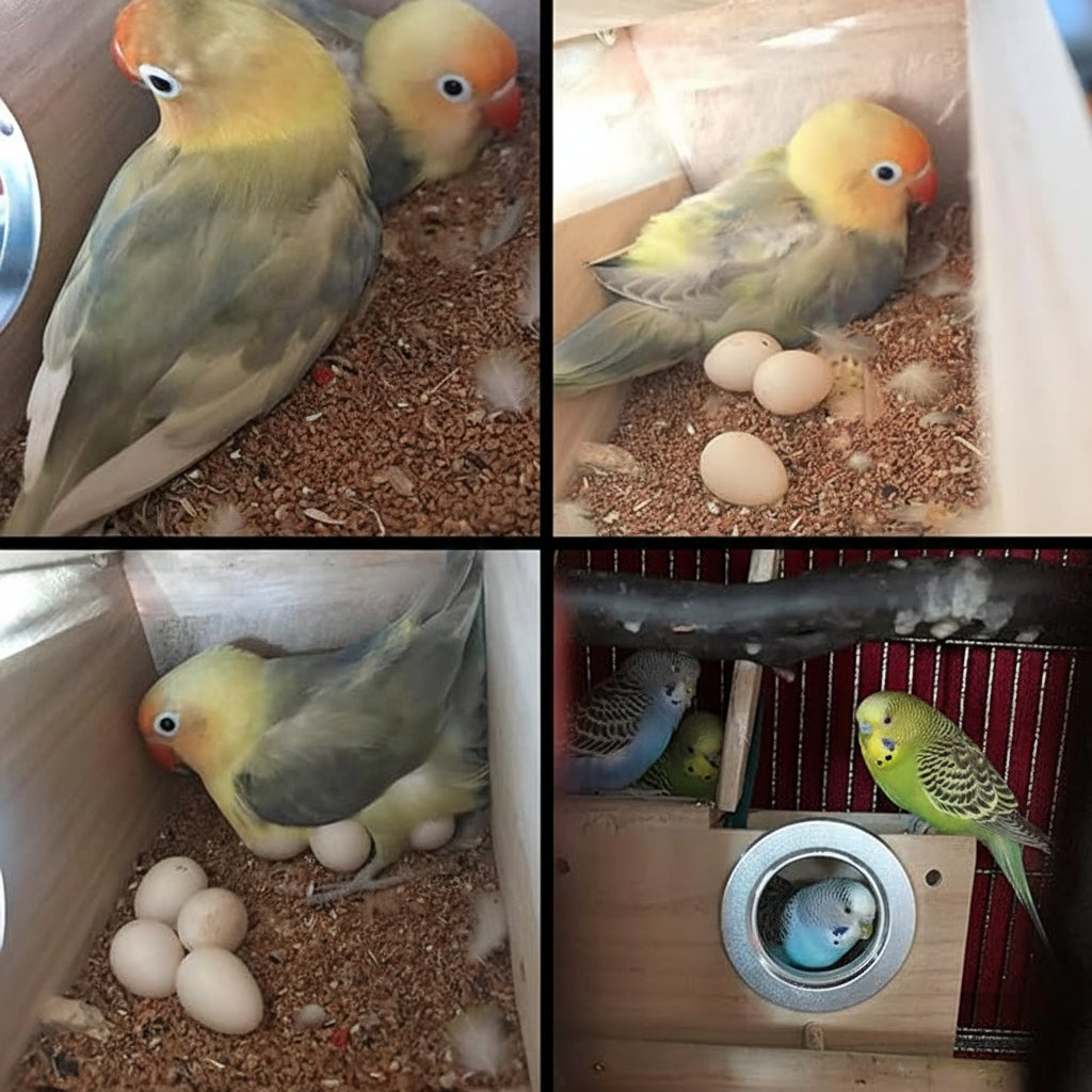 Bird Resting Nest Box For Cage Habitat Setup