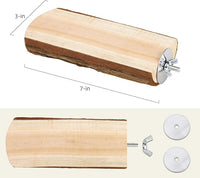 bird resting platform cage accessory for parrots and lovebirds