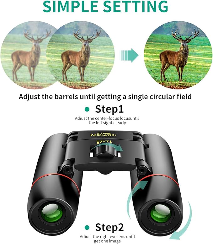 Mini binoculars for bird watching outdoor use