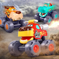Pull back monster truck birthday gift for 1-year-old boys