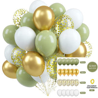Blue balloons for birthday party decoration and event setup