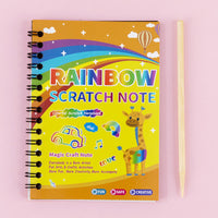 Scratch art books for birthday gifts, classroom activities, and fun play