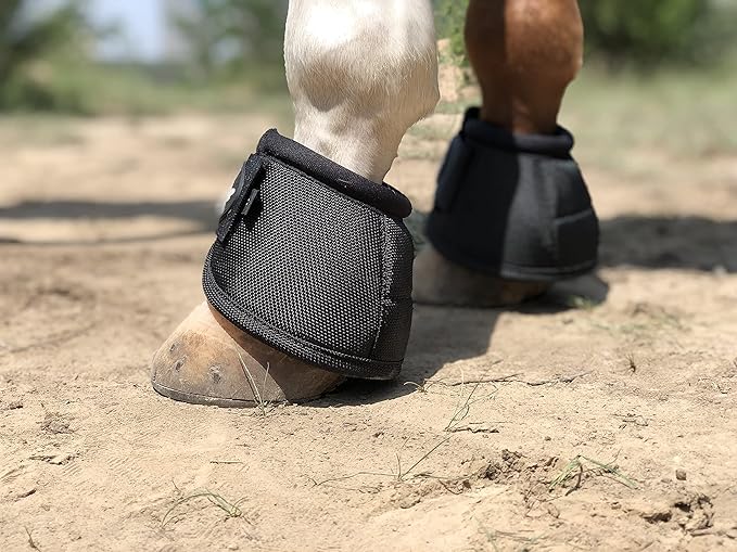2520D Horse Bell Boots, Hoof Overreach Protection for Front Legs