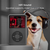 Black MP3 player for travel and daily listening