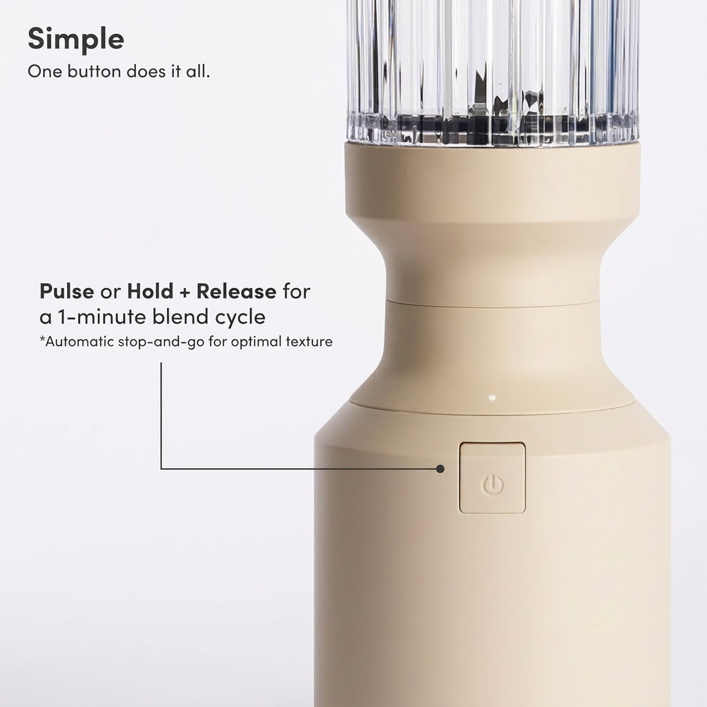 Blender container and motor base design