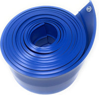 Blue flexible racing track for kids toy car racing