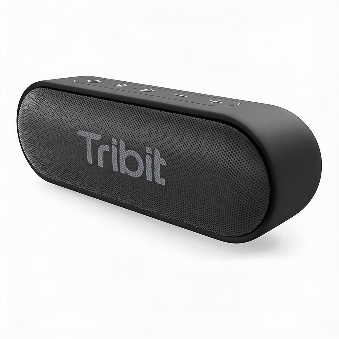 Bluetooth Speaker 16W Loud Sound Front View Black
