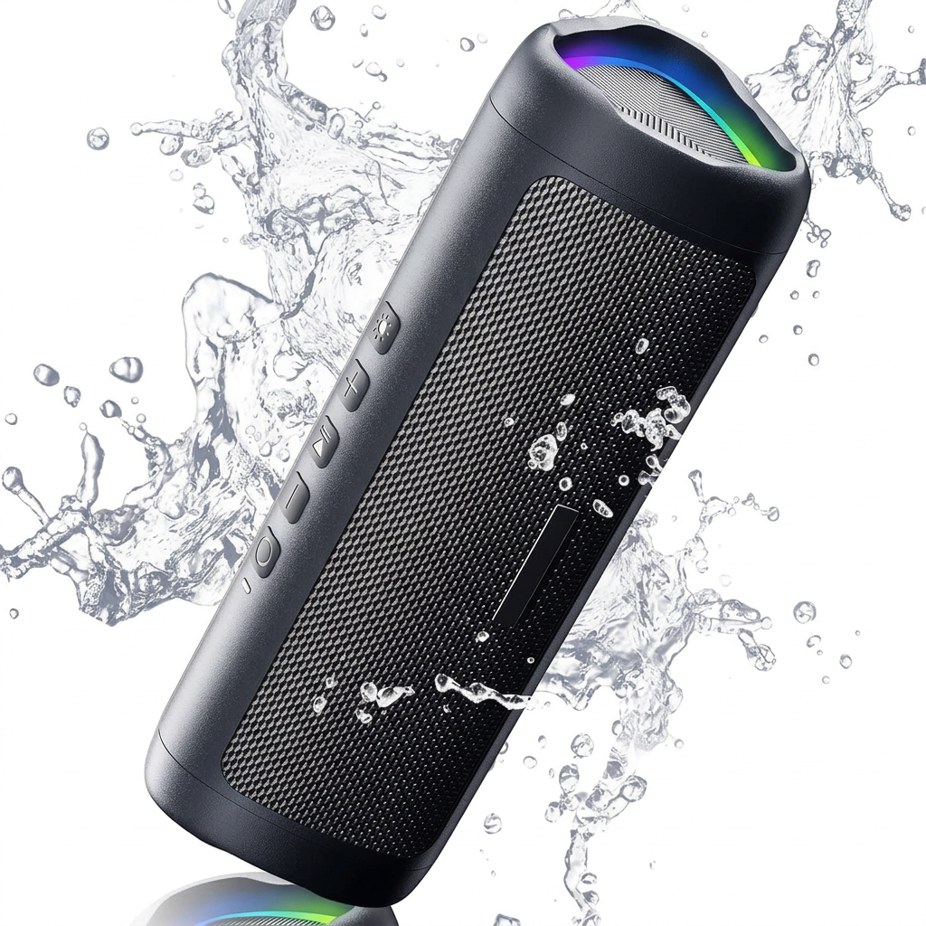 Bluetooth Speaker HD Sound Portable Wireless Speaker Front View