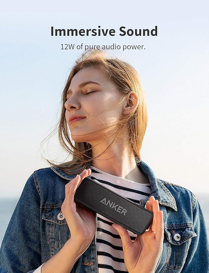 Bluetooth Speaker Side Design Compact Portable Speaker