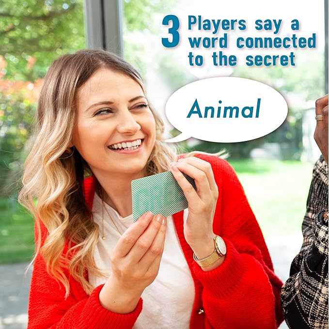 Bluffing game with 80 secret words for varied play